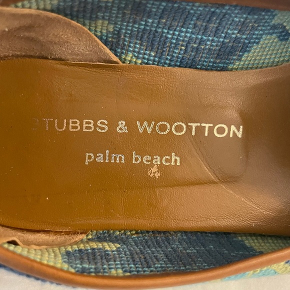 Stubbs & Wootton Blue Turtle Loafers - Picture 2 of 7
